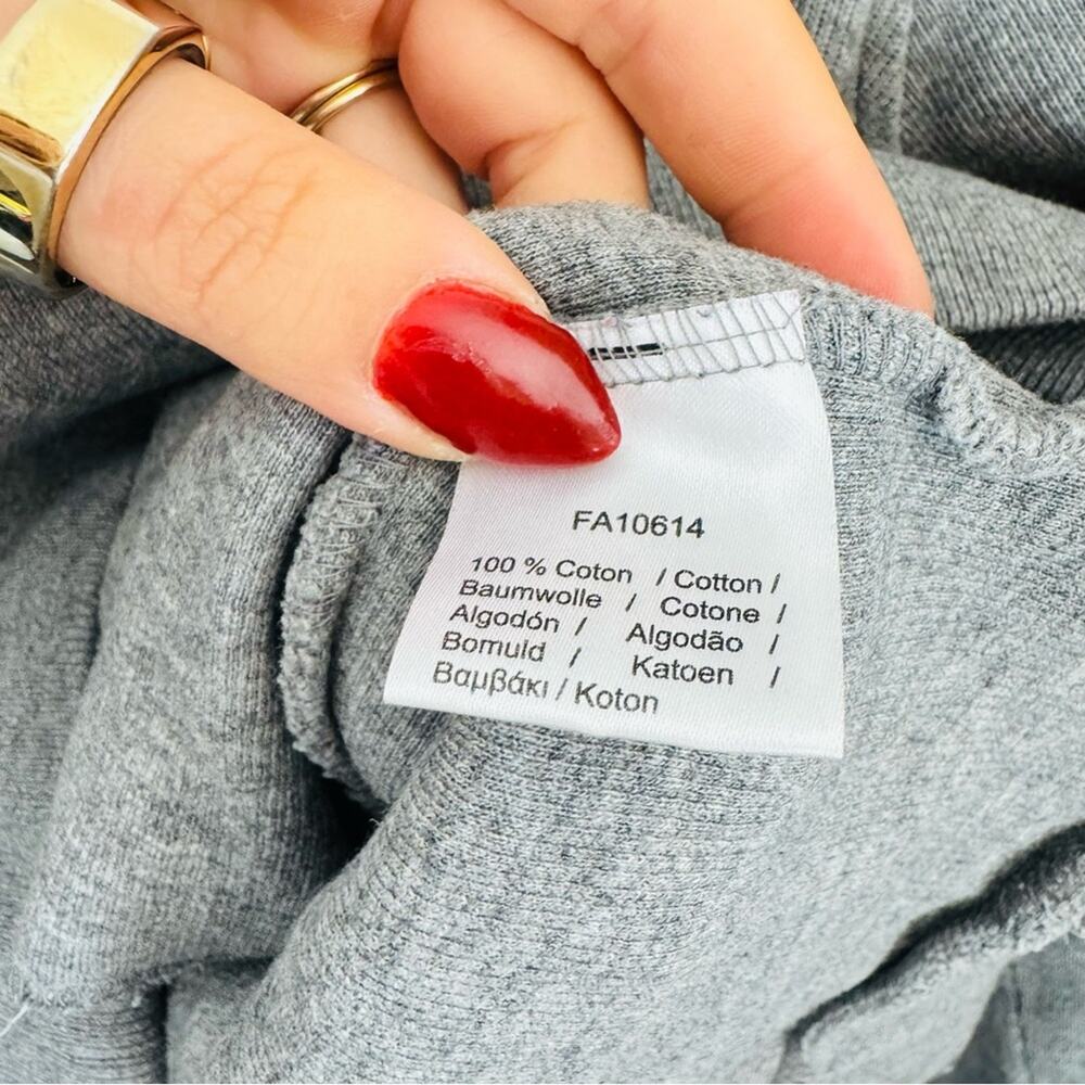 MENS LACOSTE Grey Navy Half Zip High Neck Pullover $170 Sweater Sweatshirt S - Picture 8 of 13